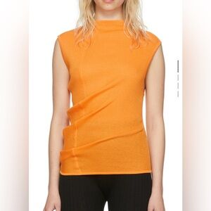 SYSTEM high neck sleeveless top